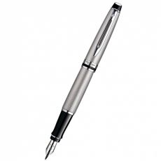 Ручка перьевая WATERMAN Expert 3 (S0952040) Stainless Steel CT (F) чернила: синий перо нержавеющая сталь палладиевое покрытие