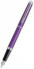 Ручка перьевая WATERMAN Hemisphere (1869016) Purple CT (F) ювелирная латунь перо сталь никеле-палладиевое покрытие