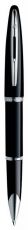 Ручка роллер WATERMAN Carene (S0293940) Black ST (F) чернила: черный посеребрение