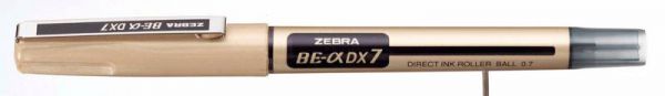 Ручка роллер ZEBRA ZEB-ROLLER BE-& DX7 (EX-JB5-BK) 0,7мм игловидный пиш. наконечник черный